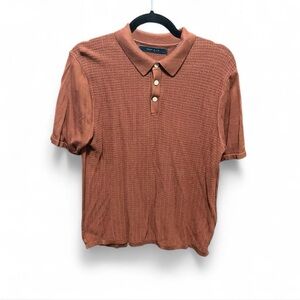 Perry Ellis Men's Copper Polo Shirt